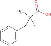 (1S,2R)-1-Methyl-2-phenylcyclopropane-1-carboxylic acid