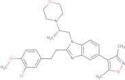 2-[2-(3-Chloro-4-methoxyphenyl)ethyl]-5-(dimethyl-1,2-oxazol-4-yl)-1-[(2S)-2-(morpholin-4-yl)propy…