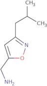 1-(3-Isobutylisoxazol-5-yl)methanamine