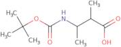 3-{[(tert-Butoxy)carbonyl]amino}-2-methylbutanoic acid