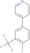 2-Fluoro-5-(4-pyridinyl)benzotrifluoride