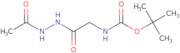 tert-Butyl (2-(2-acetylhydrazinyl)-2-oxoethyl)carbamate