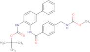N-[[4-[[[4-[[tert-Butyloxycarbonyl]amino][1,1'-biphenyl]-3-yl]amino]carbonyl]phenyl]methyl]carbamic acid methyl ester-d3