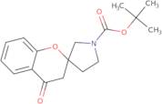 tert-Butyl 4-oxo-3,4-dihydrospiro[1-benzopyran-2,3'-pyrrolidine]-1'-carboxylate