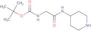 N-(4-Piperidinyl)-2-(Boc-amino)acetamide