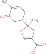 5-Methyl-5-[(1S)-4-methyl-5-oxo-cyclohex-3-en-1-yl]-4H-isoxazole-3-carboxylic acid