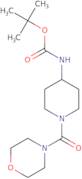 tert-Butyl 1-(morpholine-4-carbonyl)piperidin-4-ylcarbamate