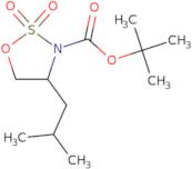 (S)-3-Boc-4-isobutyl-1,2,3-oxathiazolidine 2,2-dioxide