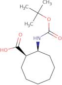 cis-2-tert-Butoxycarbonylamino-cyclooctanecarboxylic acid