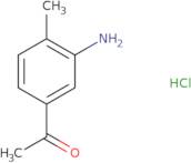 1-(3-Amino-4-methylphenyl)ethanone hydrochloride