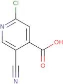 2-Chloro-5-cyanopyridine-4-carboxylic acid