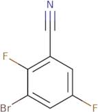 3-Bromo-2,5-difluorobenzonitrile