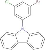 9-(3-Bromo-5-chlorophenyl)-9H-carbazole