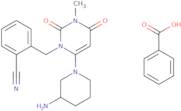 2-[[6-(3-Aminopiperidin-1-yl)-3-methyl-2,4-dioxopyrimidin-1-yl]methyl]benzonitrile benzoic acid