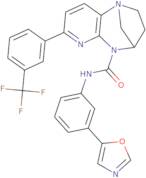 (9S)-N-[3-(1,3-Oxazol-5-yl)phenyl]-5-[3-(trifluoromethyl)phenyl]-1,6,8-triazatricyclo[7.2.1.02,7...