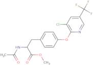 Methyl (2S)-3-(4-{[3-chloro-5-(trifluoromethyl)pyridin-2-yl]oxy}phenyl)-2-acetamidopropanoate