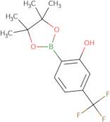 2-(4,4,5,5-Tetramethyl-1,3,2-dioxaborolan-2-yl)-5-(trifluoromethyl)phenol