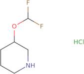 (3S)-3-(Difluoromethoxy)piperidine hydrochloride