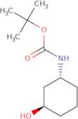 (1R,3R)-1-(Boc-amino)-3-hydroxycyclohexane