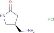(4S)-4-(Aminomethyl)pyrrolidin-2-one HCl ee