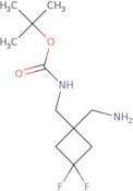 tert-Butyl N-{[1-(aminomethyl)-3,3-difluorocyclobutyl]methyl}carbamate