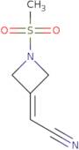 2-(1-Methanesulfonylazetidin-3-ylidene)acetonitrile