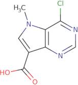 4-Chloro-5-methylpyrrolo[3,2-d]pyrimidine-7-carboxylic acid