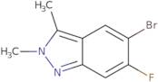 5-Bromo-6-fluoro-2,3-dimethyl-2H-indazole