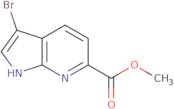 3-Bromo-1H-pyrrolo[2,3-b]pyridine-6-carboxylic acid methyl ester