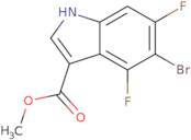 methyl 5-bromo-4,6-difluoro-1H-indole-3-carboxylate