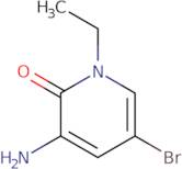 3-amino-5-bromo-1-ethylpyridin-2(1h)-one