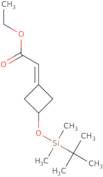 Ethyl 2-[3-[tert-butyl(dimethyl)silyl]oxycyclobutylidene]acetate