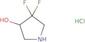 4,4-difluoropyrrolidin-3-ol hydrochloride