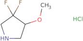 3,3-Difluoro-4-methoxypyrrolidine hydrochloride