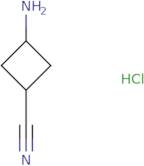 cis-3-Aminocyclobutanecarbonitrile hydrochloride