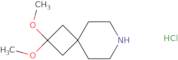 2,2-Dimethoxy-7-azaspiro[3.5]nonane hydrochloride