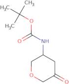 3-(Boc-amino)oxan-5-one