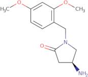 (4S)-4-Amino-1-[(2,4-dimethoxyphenyl)methyl]pyrrolidin-2-one ee