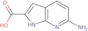 6-Amino-1H-pyrrolo[2,3-b]pyridine-2-carboxylic acid