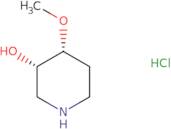 cis-4-methoxypiperidin-3-ol hcl