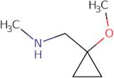 [(1-Methoxycyclopropyl)methyl](methyl)amine