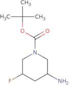 rac-tert-Butyl (3R,5R)-3-amino-5-fluoropiperidine-1-carboxylate