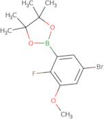 5-Bromo-2-fluoro-3-methoxyphenylboronic acid pinacol ester