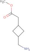 Methyl 2-[3-(aminomethyl)cyclobutyl]acetate