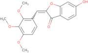 (2Z)-6-Hydroxy-2-(2,3,4-trimethoxybenzylidene)-1-benzofuran-3(2H)-one