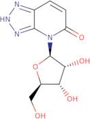 4-(b-D-Ribofuranosyl)-vic-triazolo[4,5-b]pyridin-5-one