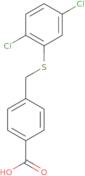 4-{[(2,5-Dichlorophenyl)sulfanyl]methyl}benzoic acid