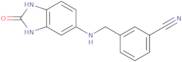 3-{[(2-Oxo-2,3-dihydro-1H-1,3-benzodiazol-5-yl)amino]methyl}benzonitrile