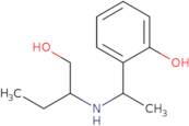 2-[1-(1-Hydroxybutan-2-ylamino)ethyl]phenol