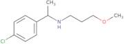 N-[1-(4-Chlorophenyl)ethyl]-3-methoxypropan-1-amine